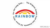Rainbow Logo Sticker 4" Circle