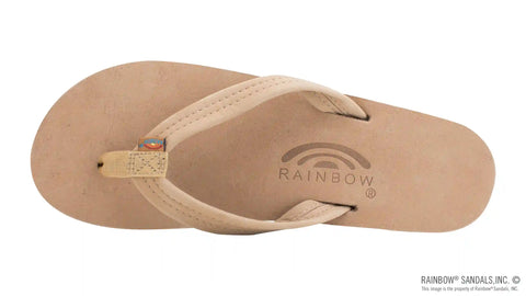 Four Layer Leather Wedge with a 3/4" Leather Strap