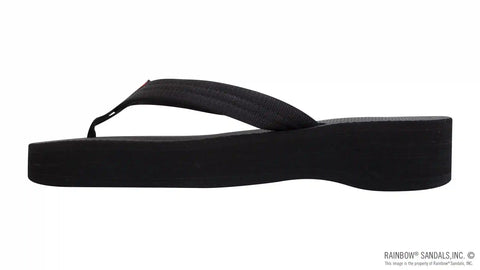 Four Layer Wedge Soft Rubber Top with EVA Filled 3/4" Nylon Strap
