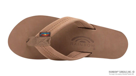 Six Layer Wedge Leather 1" Leather Strap