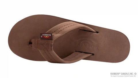 Six Layer Wedge Leather 1" Leather Strap