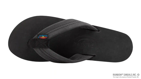 Six Layer Wedge Leather 1" Leather Strap