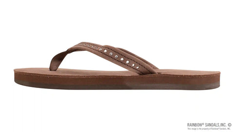 Kids Crystal Premier Leather 1/2" Narrow Strap