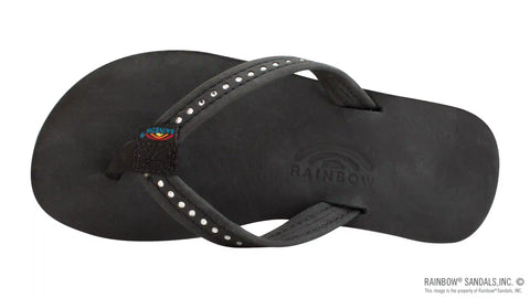 Kids Crystal Premier Leather 1/2" Narrow Strap