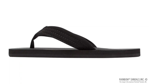The Grombow - Soft  Rubber Top Sole  with 1" Strap and Pin line