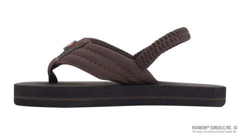 The Grombow - Soft  Rubber Top Sole  with 1" Strap and Pin line