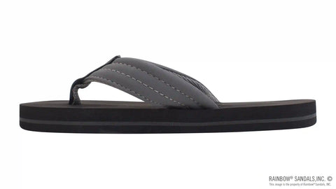 The Grombow - Soft  Rubber Top Sole  with 1" Strap and Pin line