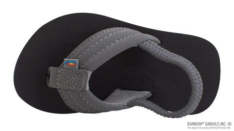 The Grombow - Soft  Rubber Top Sole  with 1" Strap and Pin line