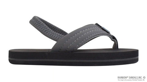 The Grombow - Soft  Rubber Top Sole  with 1" Strap and Pin line