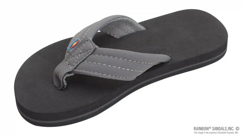 The Grombow - Soft  Rubber Top Sole  with 1" Strap and Pin line
