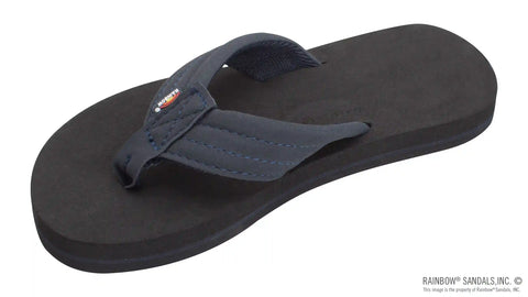 The Grombow - Soft  Rubber Top Sole  with 1" Strap and Pin line