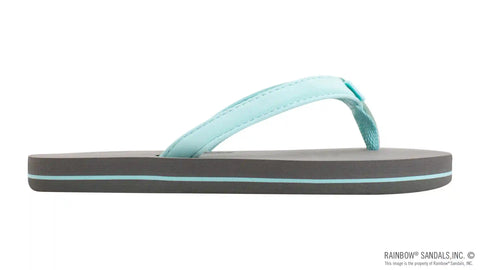 The Grombow - Soft  Rubber Top Sole  with 1/2" Narrow Strap and Pin line