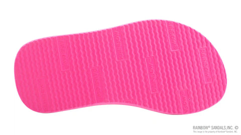 The Grombow - Soft  Rubber Top Sole  with 1/2" Narrow Strap and Pin line