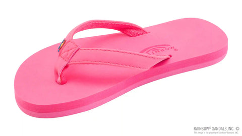 The Grombow - Soft  Rubber Top Sole  with 1/2" Narrow Strap and Pin line