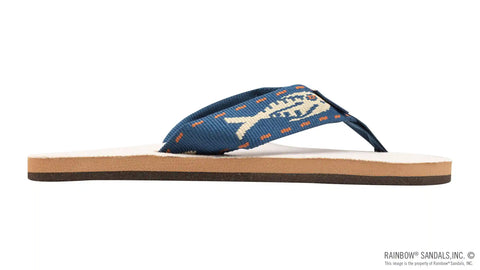 Single Layer Hemp with a Nylon Fish Pattern Strap