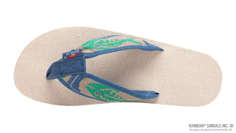 Single Layer Hemp with a Nylon Fish Pattern Strap