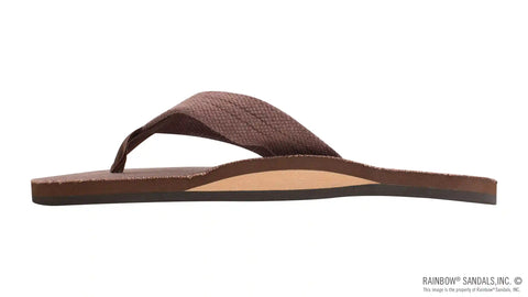 Single Layer Hemp Top and Strap with Arch Support