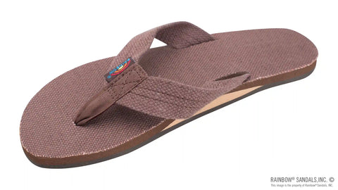 Single Layer Hemp Top and Strap with Arch Support