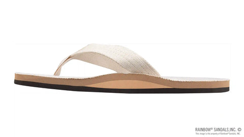 Single Layer Hemp Top and Strap with Arch Support