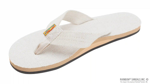 Single Layer Hemp Top and Strap with Arch Support