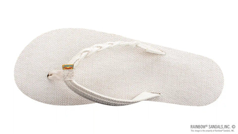 Hemp Flirty Braidy - Single Layer Arch Support with a  1/2" Braided Strap