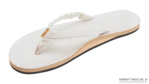Hemp Flirty Braidy - Single Layer Arch Support with a  1/2" Braided Strap