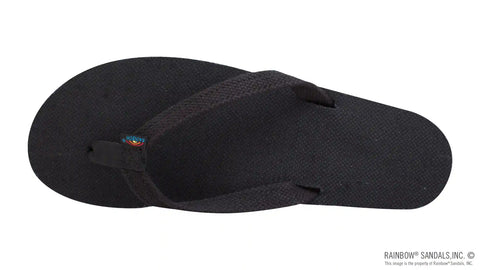 Single Layer Hemp with Arch Support and 1/2" Narrow Strap