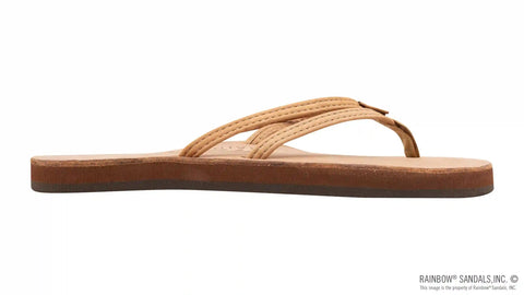 The Sandpiper - Luxury Leather  Single Layer Arch Support with 1/3" Double Narrow Strap