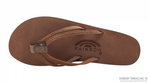 The Sandpiper - Luxury Leather  Single Layer Arch Support with 1/3" Double Narrow Strap