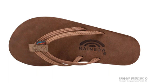 The Sandpiper - Luxury Leather  Single Layer Arch Support with 1/3" Double Narrow Strap