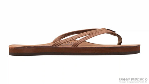 The Sandpiper - Luxury Leather  Single Layer Arch Support with 1/3" Double Narrow Strap