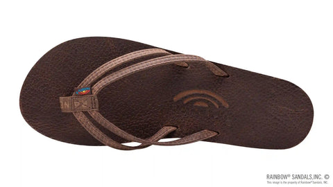 The Sandpiper - Luxury Leather  Single Layer Arch Support with 1/3" Double Narrow Strap