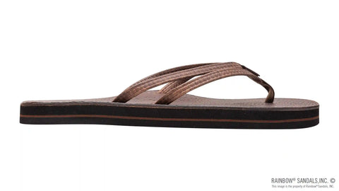 The Sandpiper - Luxury Leather  Single Layer Arch Support with 1/3" Double Narrow Strap