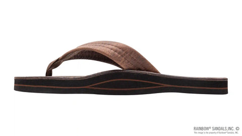 Luxury Leather - Single Layer Arch  Support with a 1" Strap