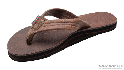 Luxury Leather - Single Layer Arch  Support with a 1" Strap