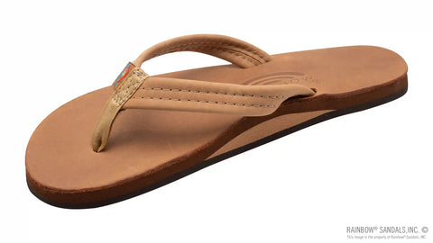 Luxury Leather - Single Layer Arch Support with a  3/4" Medium Strap