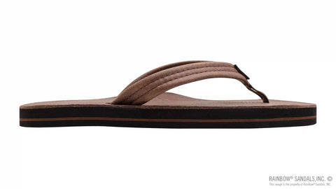 Luxury Leather - Single Layer Arch Support with a  3/4" Medium Strap