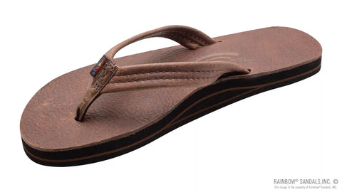 Luxury Leather - Single Layer Arch Support with a  3/4" Medium Strap