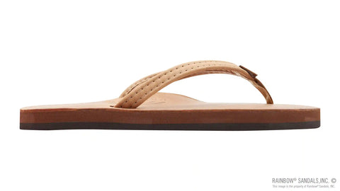 Luxury Leather  - Single Layer Arch Support with a 1/2"  Narrow Strap
