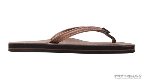 Luxury Leather  - Single Layer Arch Support with a 1/2"  Narrow Strap