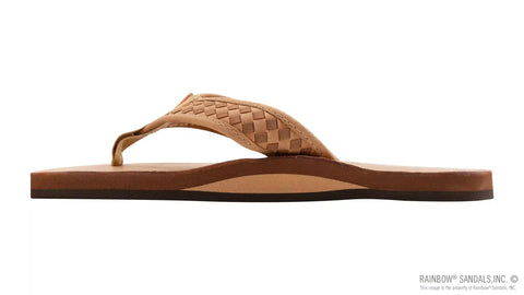 Luxury Leather Collection - The Bentley – Single Layer Arch Hand Woven Strap -