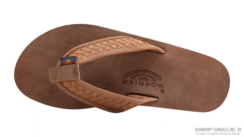 Luxury Leather Collection - The Bentley – Single Layer Arch Hand Woven Strap -