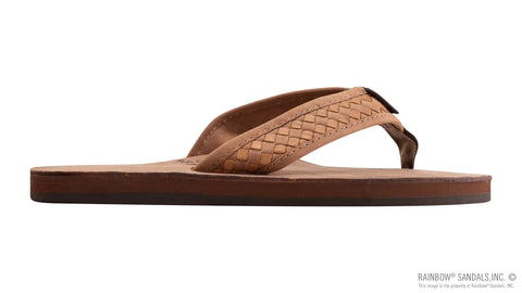 Luxury Leather Collection - The Bentley – Single Layer Arch Hand Woven Strap -