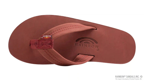 Single Layer Premier Leather with Arch Support 1" Strap