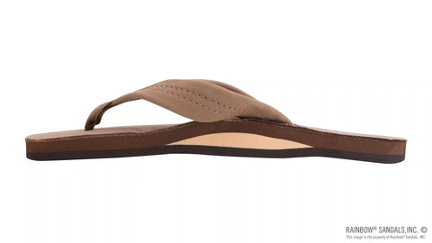 Single Layer Premier Leather with Arch Support 1" Strap