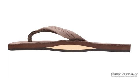 Single Layer Premier Leather with Arch Support 1" Strap