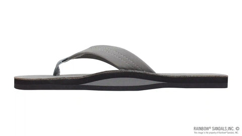 Single Layer Premier Leather with Arch Support 1" Strap