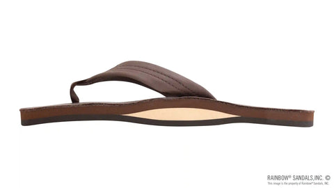 Single Layer Classic Leather with Arch Support 1" Strap