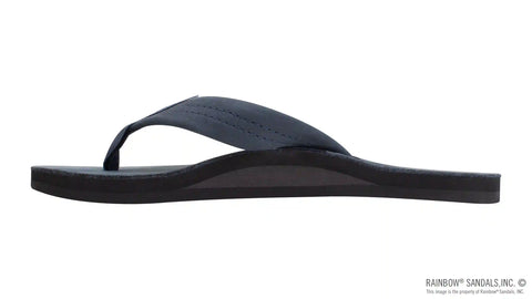 Single Layer Premier Leather with Arch Support 1" Strap