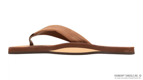 Single Layer Premier Leather with Arch Support 1" Strap